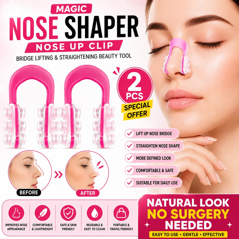 Magic Nose Shaper Clip -2 PCS Beauty Pack